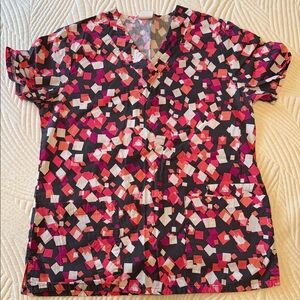 Women's Multicolor Patterned Top